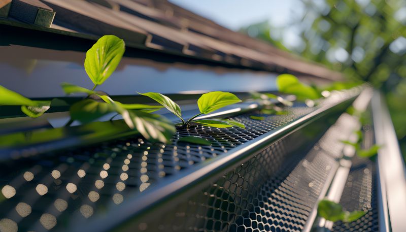 Gutter Filter Installation detail